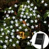 Peach Flower Solar Lamp Power LED Gadget String Fairy Lights 6V Solars Garlands Garden Christmas Decor For Outdoor
