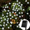 Peach Flower Solar Lamp Power LED Gadget String Fairy Lights 6 V Solars Garlands Garden Christmas Decor voor Outdoor