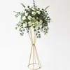 Decorative Flowers & Wreaths Table Flower Centerpiece Plants Vine DIY Wedding Decor Backdrop Artificial Ball Silk Floral Bouquet W285l