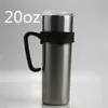 Alça de bebida preta para 20oz 30oz tumbler lida com suporte de plásticos protable para qualquer 20oz 30oz Skinny Tumblers