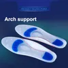 Orthopedic Flatfoot Heel Shoes Pads Massage Soft Silicone Gel Insole Arch Support Plantar Fasciitis Foot Valgus Corrector Care