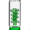 Hookahs mini szklany bong zlewki fantastyczny design szklany bongs niebieski zlewka baza łapacza rur wodnych 14-18 mm dół