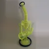 New Arrival Recykler Kolorowe Szkło Bong Faberge Rury Wodne Szklane Bongs Rury wodne Filtr Perkolatorze Palenie Dąb Rigs Rig Oil Rigahs