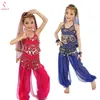 Stage Wear 8 Colors Kids Belly Dance Costumes Set Oriental Girl Egypt Egyptian Bollywood Dancing Clothing India1