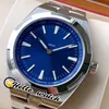 New Overseas 2000V 120G-B122 2000V Blue Dial Automatic Mens Watch No Date Stainless Steel Bracelet High Quality Gents Watches Hell249s