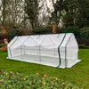 Kraflo Horizontally long greenhouse Garden plant cultivation racks Succulent insulation shed Outdoor mesh shade