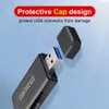 OTG 마이크로 SD 카드 리더 USB 플래시 드라이브 유형 C CardReader 어댑터 용 USB3.0 카드 리더기
