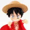 15 cm Anime One Piece Q Sürüm Luffy Action Figure Juguetes Rakamlar Tahsil Model Oyuncaklar Noel Oyuncak