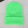 NUEVO 100 unids Hombres y mujeres invierno cálido sombrero de punto color puro clásico Jersey sombrero moda al aire libre de punto hip-hop sombrero 24 estilo T500100