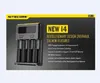 أصيلة nitecore i4 intellicharger شاحن عالمي 1500mAh ماكس الناتج لعام 18650 18350 26650 10440 14500