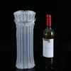 Bottiglia di vino protettiva riempita d'aria Wrap Air Dunnage Bag Air Cushion Colonna Wrap Bags 32 * 8cm con una pompa gratuita LX2758