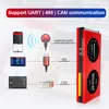 18650 Smart BMS 10S 36V 80A 100A 120A Bluetooth 485 till USB-enhet NTC UART Software Togther Lion Lifepo4 Batteri BMS