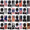 Trump Face Mask 2020 American Val US Flags Bandana Utomhus Cykling Magiska Scarves Svart Livser Matter Headband Turban Trump Masks Cyz2580