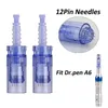 1/3/5/7/9/13 / 36/42 / nano Pin Derma Pen Tips Uppladdningsbar trådlös Dermapen Dr. Pen A6 Nålpatron Hud MTS