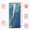 Verre trempé compatible avec les coques pour S10 Note 10 20 Ultra Samsung Galaxy S10E S20 Protecteur d'écran 5D Couverture complète Toucher Déverrouiller AUCUN TROU
