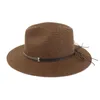 2020 chapéu panamá vintage feminino palha fedora masculino chapéu de sol aba larga verão praia sol viseira boné legal jazz trilby cap9122266
