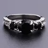 Romantic Lovely Natural Birthstone in Bridal Princess Wedding Engagement Ring Siz6-10229s