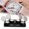 Kit di strumenti di riparazione Professionale 4 Dish Watch Oil Dip Tool Oliatore con coperchio Riparazione di accessori Tooll Negozio di orologiai