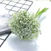 16PC / SET Konstgjord blomma Gypsophila Floral DIY Buketter Bröllop Bouquet Supplies Decord1