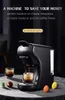 HiBREW Capsule Coffee Machine Full Automatic With Hot & Cold Milk Foaming Machine and so on