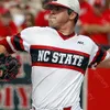 NC State Baseball Jersey NCAA College Trea Turner Blanc Matt Willadsen Sam Highfill David Harrison Garrett Payne Brown Pilolli J.T. Jarrett Giles WillMarcy Adams