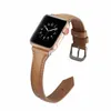 Cinturino sottile sottile cinturino in pelle per Apple Watch serie iWatch 5/4/3/2/1 38mm 40mm 42mm 44mm