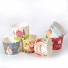 50st Cartoon Cupcake papperskoppar Greaseproof Cute Cupcake Wrapper Paper Wedding Party Baking Cup Cupcake Liners VT1634
