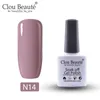 Clou Beaute Semi Permanent UV Varnish Gel Polish 10ml Nude Series Nail Gel Polish Soak Off Hybrid Nail Art Paint