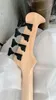 Linkshänder, 4 Saiten, brauner E-Bass, Ebenholzgriffbrett, E-Bass, neu eingetroffen, schwarze Hardware, China-Bass 6131521