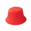 Koreańskie dorosłe dzieci Summer Składany wiadra Kapelusz stały kolor Hip Hop Wide Brim Beach Ochrona UV Okoła top przeciwsłoneczna Fisherman Cap190n