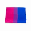 Drapeau bisexuel arc-en-ciel de fierté LGBT, 90x150cm, lesbiennes, gays, transgenres, pansexuels, prêt à être expédié directement en usine, double couture