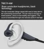 K7 IPX8 مقاوم للماء سماعات Bluetooth Headphones MP3 Player Sport Earphone عظم سماعات الرأس تشغيل سماعات الأذن الغوص