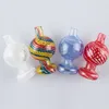 CSYC CA015 Rookaccessoire 26 mm OD koolhydraten Cap 2 Stijlen Hoofdkleuren Gekleur Glas Glas Bong Bowls Quartz Banger Nail Tool