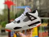 2021 New Sail 4 Mens Basketball Shoes 4s Cream Deep Ocean Neon Metallic Pack Royalty Cactus Jack White Cement 4s FIRE RED Pure Money Trainers Sports Sneakers F53