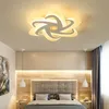 Modern Bedroom Ceiling lamps Study Room Led Chandelier Lampara Modern Led Ceiling Chandelier LED Bulbs Semiflush Mount Iron