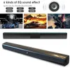 Freeshipping 20 W TV Soundbar Kablolu Kablosuz Bluetooth Hoparlör HIFI Stereo Ev Sineması Ses Bar Subwoofer Sütun Sütun için Smart Cep Telefonu PC