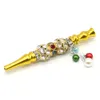 New Metal Smoking Pipes Portable Detachable Cigarette Holder Filter Water Pipe Decoration with6846778