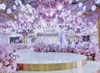 Wedding Centerpieces Decor White Color Mirror Carpet Aisle Runner 1M 1.2M 1.5M 2M Wide Party Event Backdrop Decoration Shooting Props