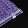 PVCジッパーシーリングバッグギフト包装袋膨脹可能な泡化粧品収納バッグ耐震性シールジグロックバッグ14デザインBT645