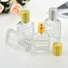 30ml 50ml Personality Transparent Glass Sprayer Pump Empty Travel Perfume Bottle Portable Refillable Perfume Bottle LX3242