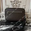 Fantastiskt högkvalitativt män Kasai Clutch Väskor Box Handväska Äkta Läder Dam Lyx Designers Handväskor Herr Väska M41663 äkta plånböcker