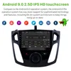Android 9 Zoll Radio Auto Video GPS Navigation für 2012-2015 Ford Focus mit Bluetooth WIFI MUSIK Unterstützung Rückfahrkamera TPMS DAB