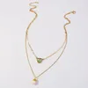 Collier de perles d'eau douce naturelles collier de coquille d'ormeau rétro longue mode colliers 2020 chaînes bijoux