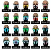 Styles Flash LED Music Mask With Sound Active for Dancing Riding Skating Party Voice Control Mask Party Halloween Masks FY0063 1014