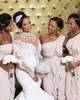 2021 vestidos de miçangas africanos sereia de mangas compridas de mangas compridas Chapel Chapel Trein Aplique Applique Vestor Vestido de Novia