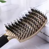 Hair Scalp Masaż grzebień Włoski do włosów nylon nylon Wet Weth Curly Delangle Hair Brush do salonu narzędzia do fryzjerstwa 1186176