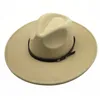 Verão outono elegante homem homens largos lã chapéu de lida de seda chapéu de seda feltro vestido jazz fedora chapéus