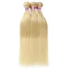 NamiBeauty 613 Блондинка Бразильские пучки волос Плетение Прямая объемная волна Remy Наращивание человеческих волос77239409567730