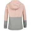 Automne femmes vêtements mode coupe-vent femme imperméable pluie mince veste fermeture éclair à capuche décontracté sport manteau grande taille