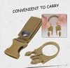 Outdoor Militare Nylon Tessitura Fibbia Gancio Portabottiglie Clip EDC Salita Moschettone Cintura Zaino Appendiabiti Camp CCA12533 100 pezzi